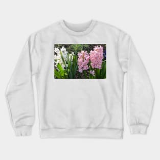 Spring bulbs in flower Crewneck Sweatshirt